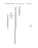 Method and system matching regular expressions in electronic message traffic diagram and image