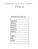 Search device, search method, and computer-readable medium that stores search program diagram and image