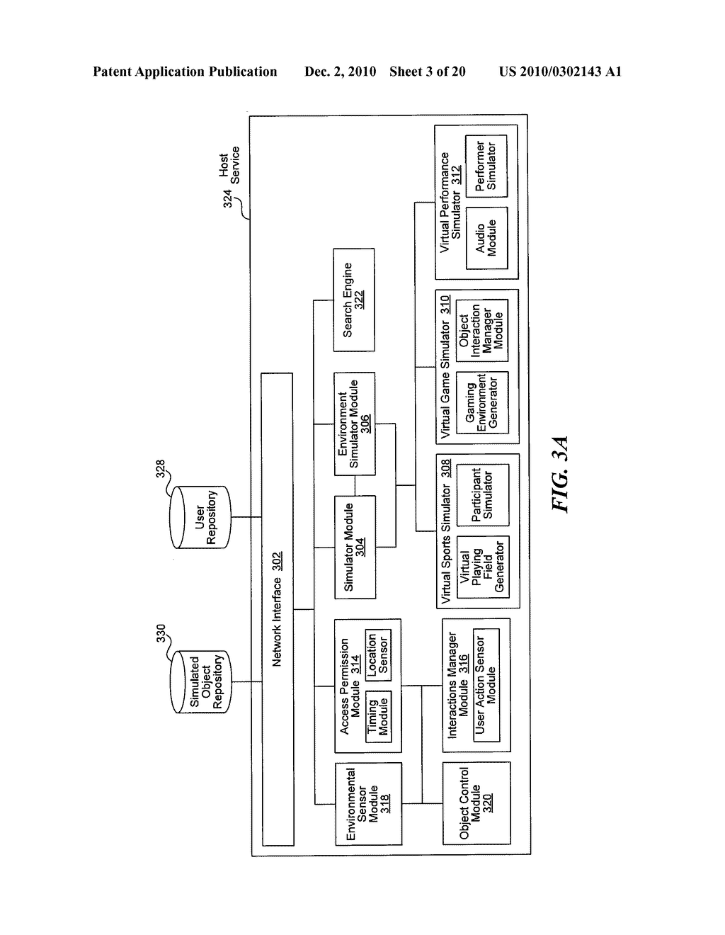 SYSTEM AND METHOD FOR CONTROL OF A SIMULATED OBJECT THAT IS ASSOCIATED WITH A PHYSICAL LOCATION IN THE REAL WORLD ENVIRONMENT - diagram, schematic, and image 04