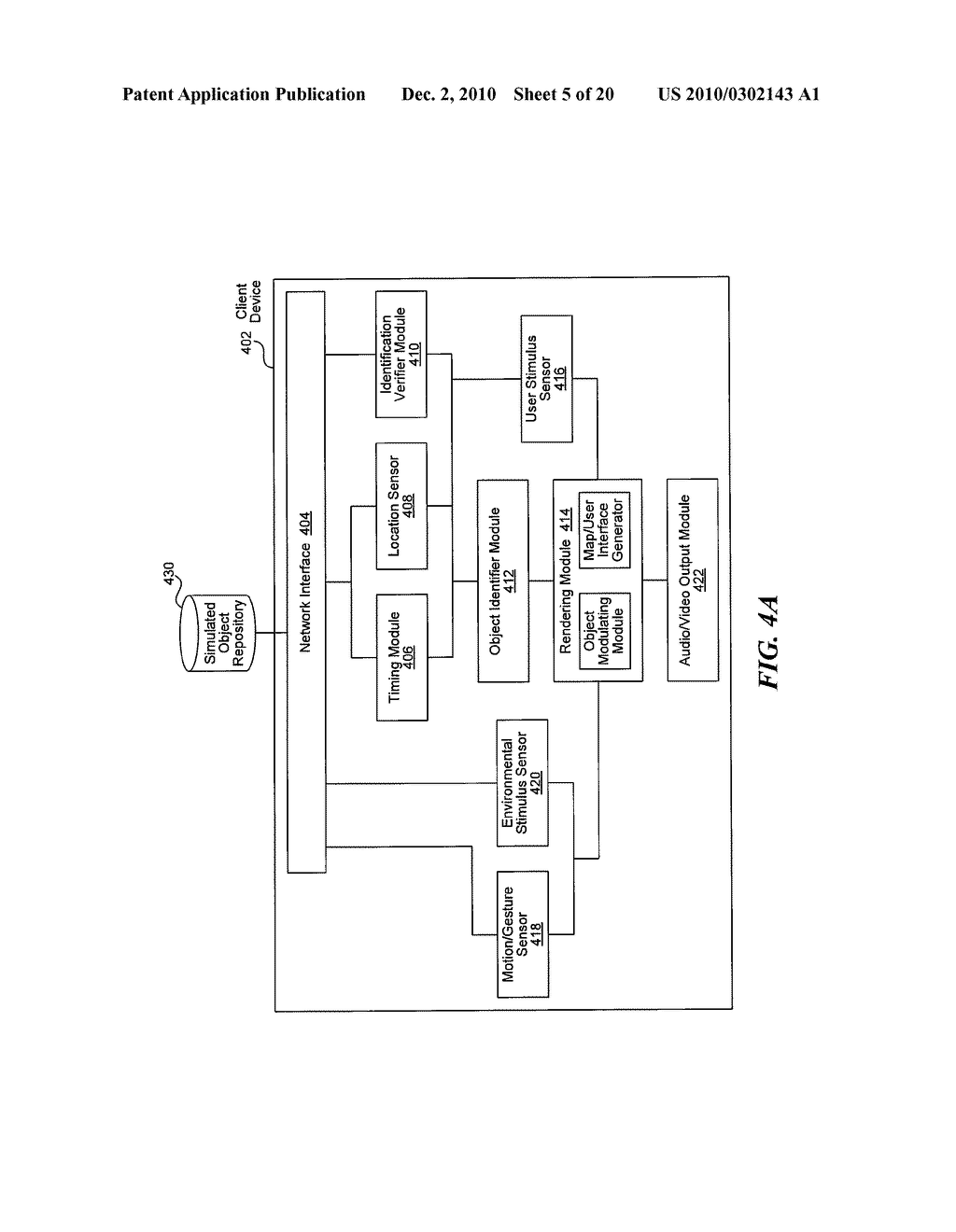 SYSTEM AND METHOD FOR CONTROL OF A SIMULATED OBJECT THAT IS ASSOCIATED WITH A PHYSICAL LOCATION IN THE REAL WORLD ENVIRONMENT - diagram, schematic, and image 06
