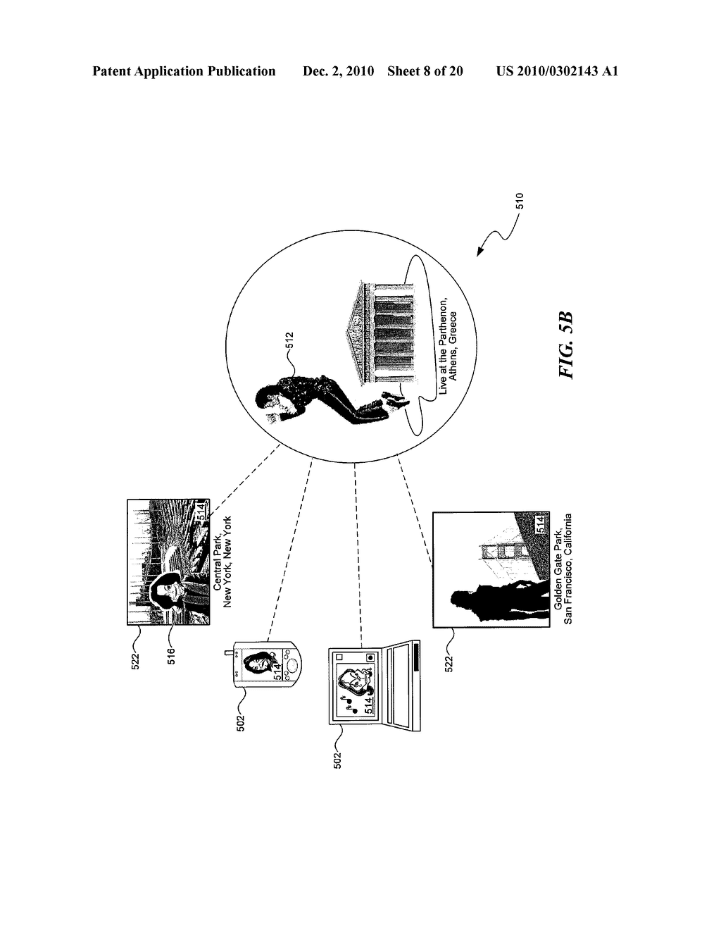 SYSTEM AND METHOD FOR CONTROL OF A SIMULATED OBJECT THAT IS ASSOCIATED WITH A PHYSICAL LOCATION IN THE REAL WORLD ENVIRONMENT - diagram, schematic, and image 09
