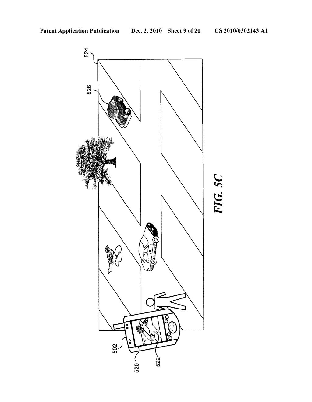 SYSTEM AND METHOD FOR CONTROL OF A SIMULATED OBJECT THAT IS ASSOCIATED WITH A PHYSICAL LOCATION IN THE REAL WORLD ENVIRONMENT - diagram, schematic, and image 10