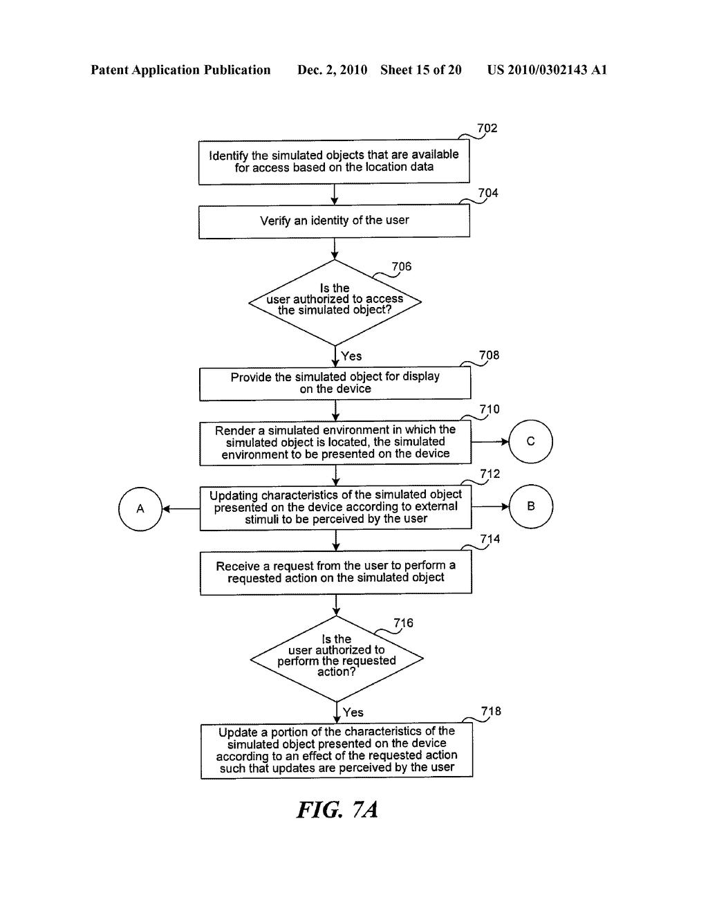 SYSTEM AND METHOD FOR CONTROL OF A SIMULATED OBJECT THAT IS ASSOCIATED WITH A PHYSICAL LOCATION IN THE REAL WORLD ENVIRONMENT - diagram, schematic, and image 16