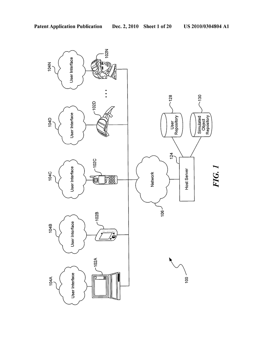 SYSTEM AND METHOD OF SIMULATED OBJECTS AND APPLICATIONS THEREOF - diagram, schematic, and image 02