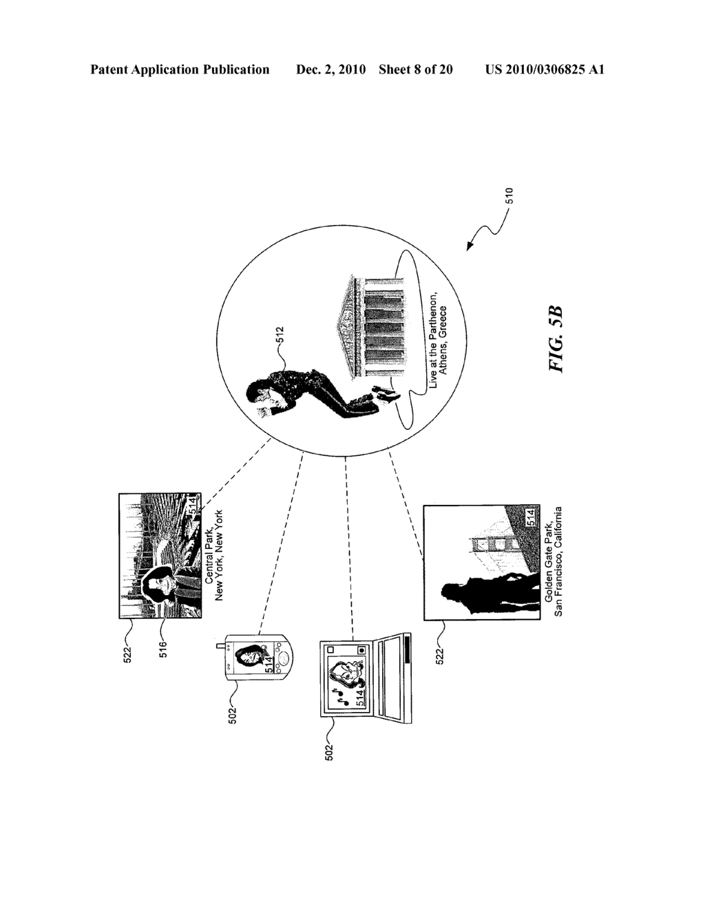 SYSTEM AND METHOD FOR FACILITATING USER INTERACTION WITH A SIMULATED OBJECT ASSOCIATED WITH A PHYSICAL LOCATION - diagram, schematic, and image 09
