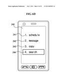 METHOD FOR EXECUTING MENU IN MOBILE TERMINAL AND MOBILE TERMINAL USING THE SAME diagram and image