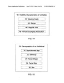 Identifying a characteristic of an individual utilizing facial recognition     and providing a display for the individual diagram and image