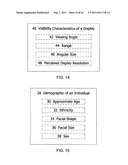Identifying a characteristic of an individual utilizing facial recognition     and providing a display for the individual diagram and image