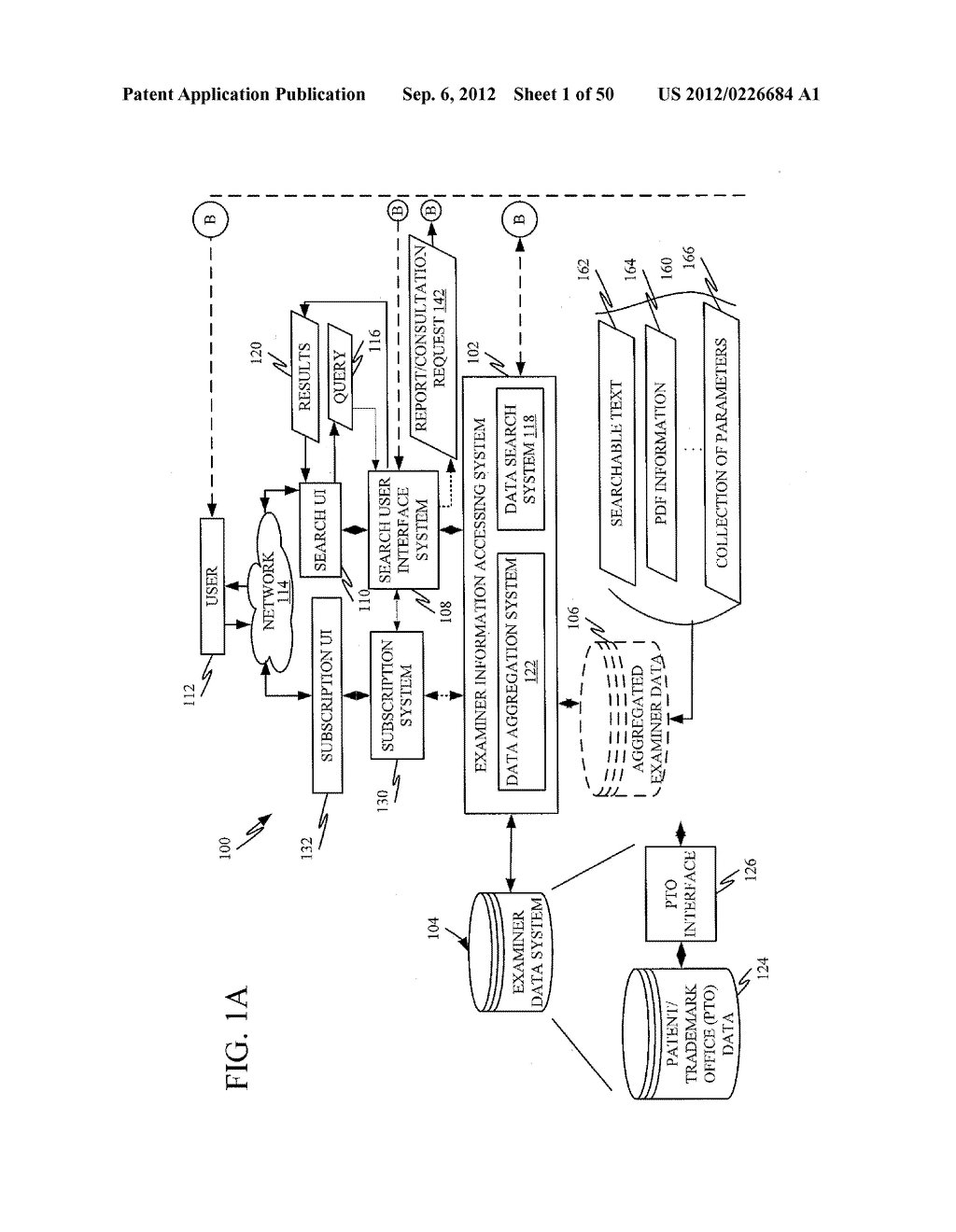 USER INTERACE AND PROCESSING FUNCTIONALITY FOR PATENT EXAMINER INFORMATION     SYSTEM - diagram, schematic, and image 02