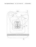 Personal electronic device providing enhanced user environmental awareness diagram and image