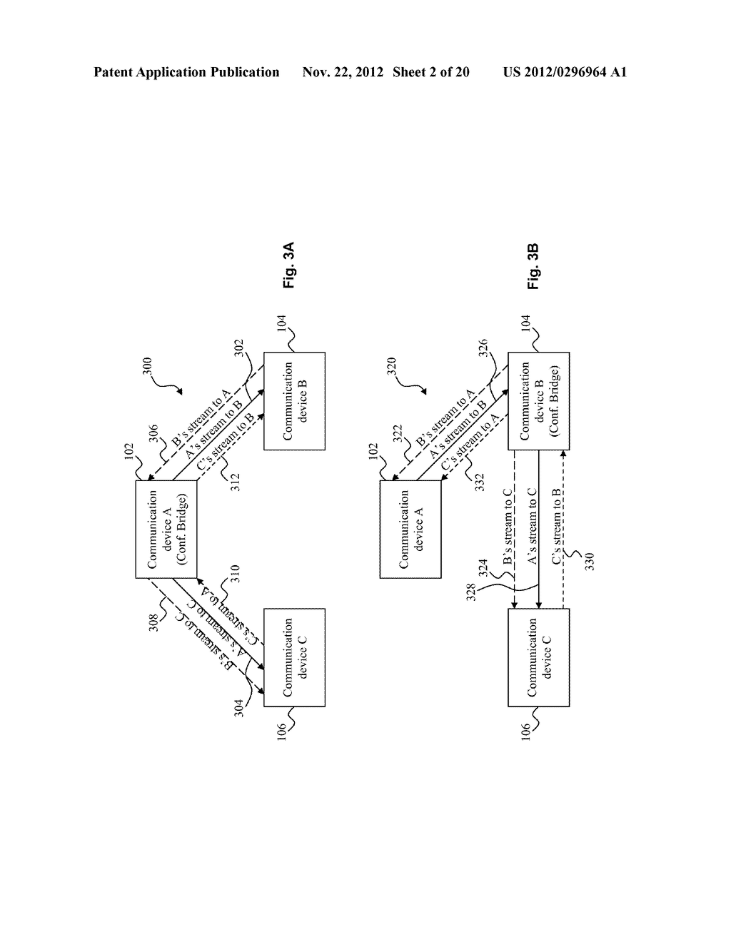 SYSTEM AND METHOD FOR TRANSFERRING A CALL BRIDGE BETWEEN COMMUNICATION     DEVICES - diagram, schematic, and image 03