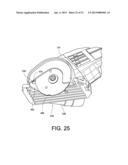 Saw Assembly with Floating Bearing for Worm Drive and Motor Shaft diagram and image