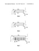 HEATING DEVICE WITH CONDENSING COUNTER-FLOW HEAT EXCHANGER diagram and image