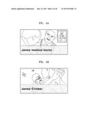 SYSTEM AND METHOD OF SHARING PROFILE IMAGE CARD FOR COMMUNICATION diagram and image