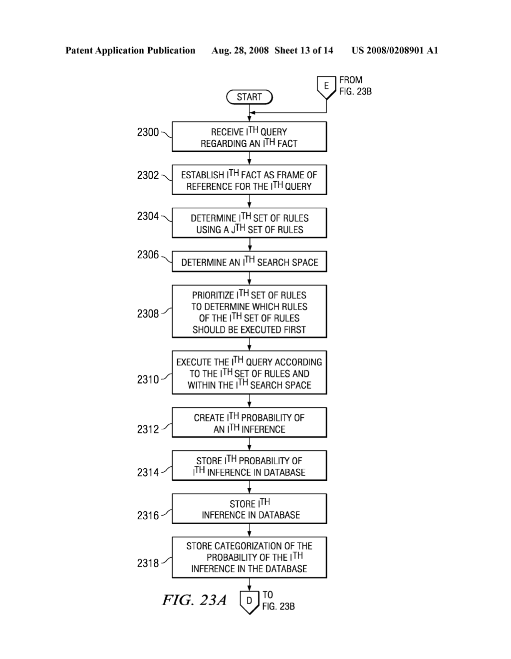 SYSTEM AND METHOD FOR DERIVING A HIERARCHICAL EVENT BASED DATABASE OPTIMIZED FOR ANALYSIS OF CRIMINAL AND SECURITY INFORMATION - diagram, schematic, and image 14