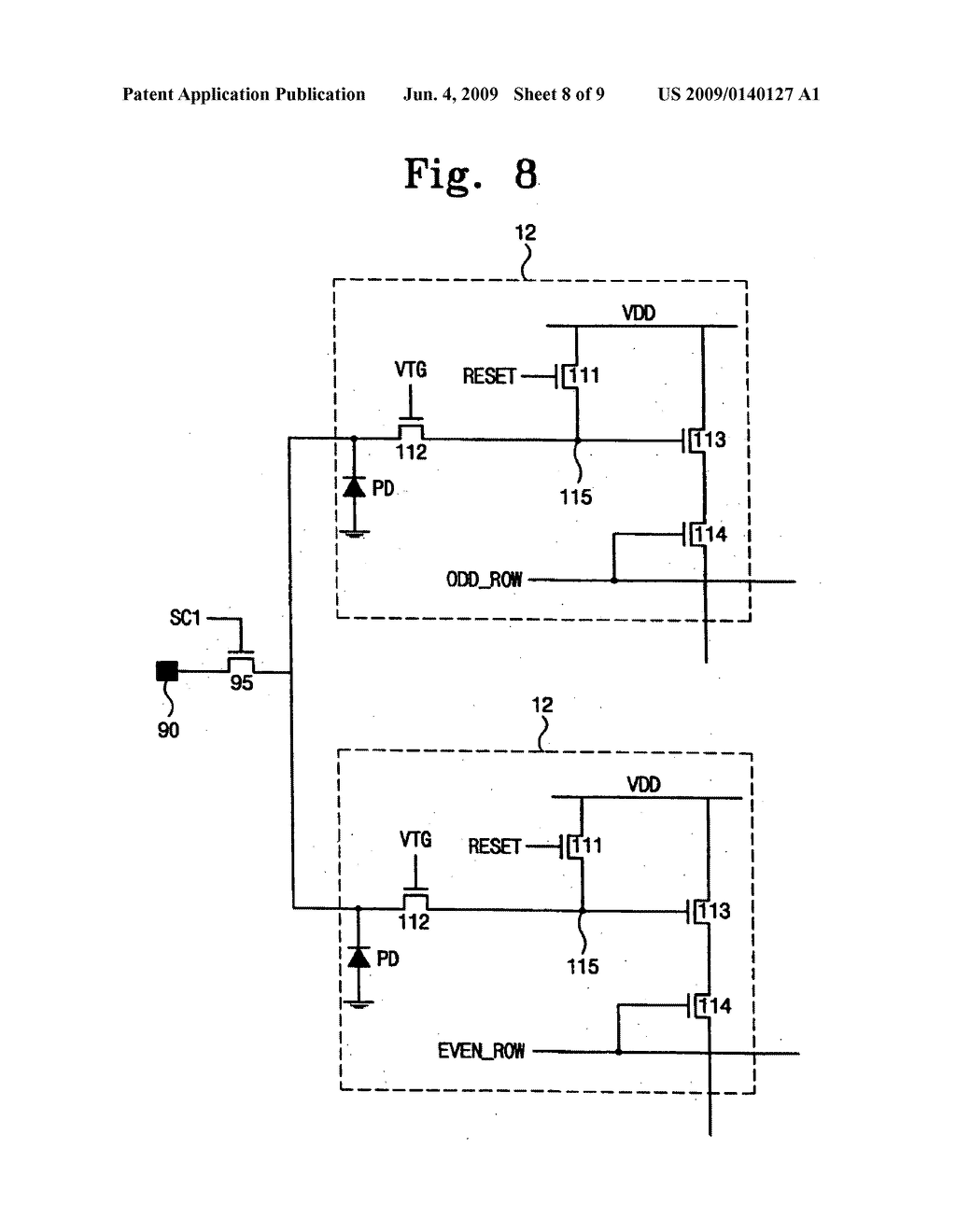 Image sensor, test system and test method for the same - diagram, schematic, and image 09
