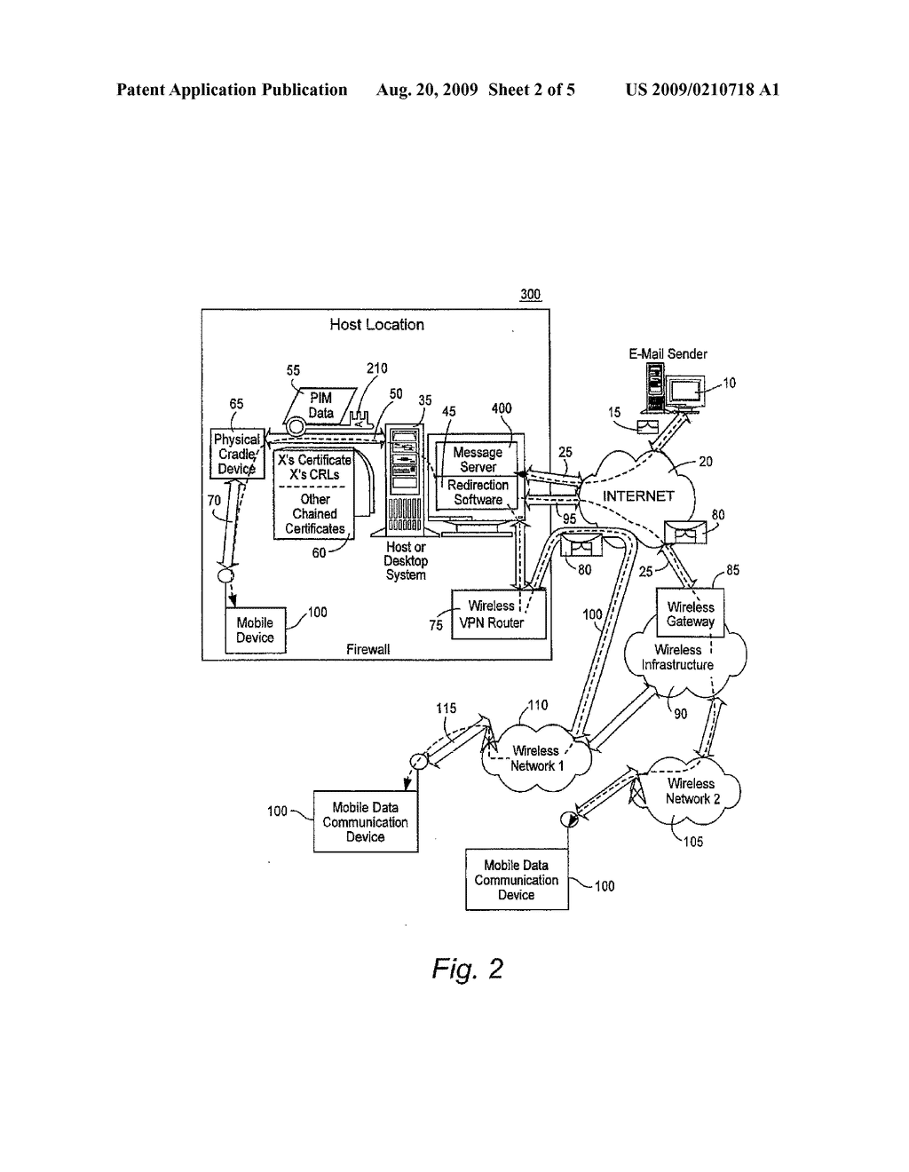 SYSTEM AND METHOD FOR UPDATING MESSAGE TRUST STATUS - diagram, schematic, and image 03