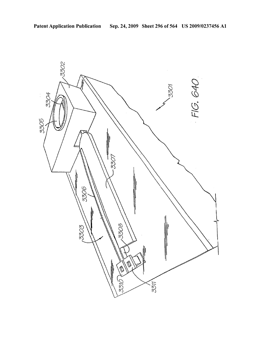 Inkjet Printhead With Paddle For Ejecting Ink From One Of Two Nozzles - diagram, schematic, and image 297