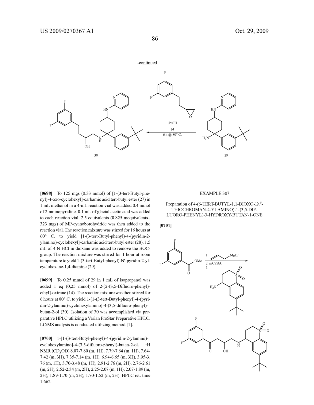 SUBSTITUTED HYDROXYETHYLAMINE ASPARTYL PROTEASE INHIBITORS - diagram, schematic, and image 87