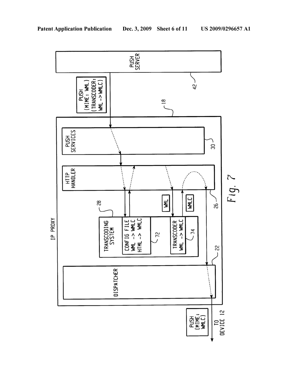 System And Method For Providing Remote Data Access And Transcoding For A Mobile Communication Device - diagram, schematic, and image 07
