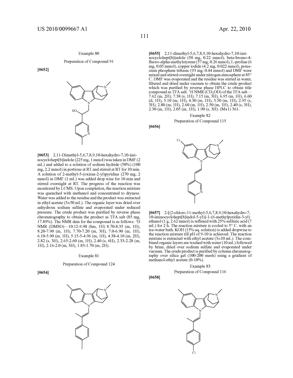 BRIDGED HETEROCYCLIC COMPOUNDS AND METHODS OF USE - diagram, schematic, and image 112