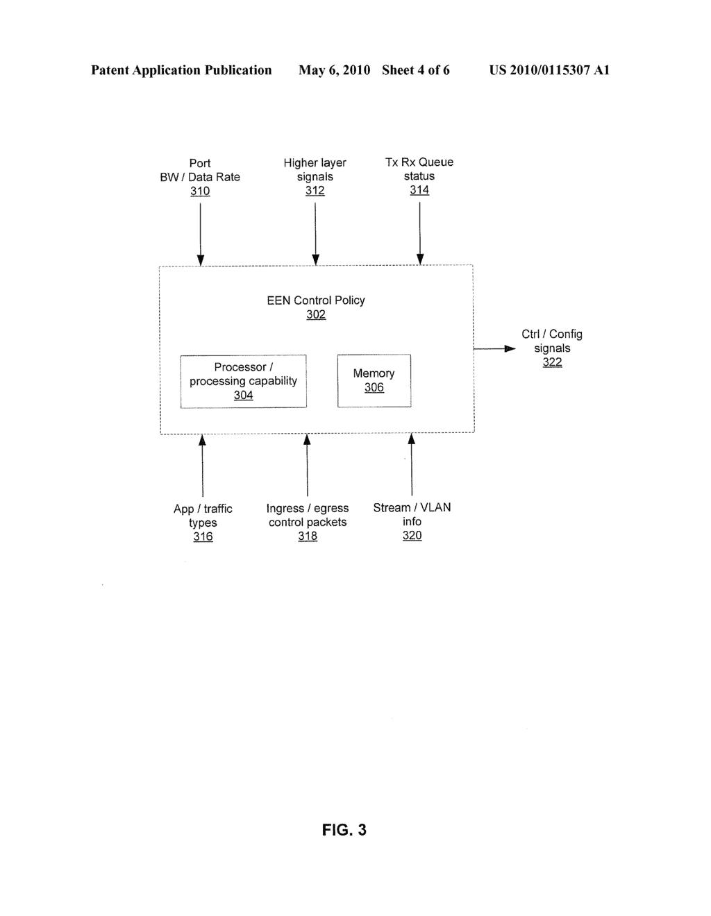 METHOD AND SYSTEM FOR ENERGY EFFICIENT NETWORKING VIA PACKET INSPECTION - diagram, schematic, and image 05