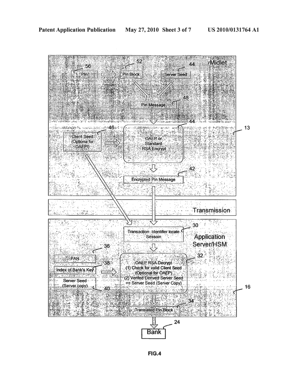 SYSTEM AND METHOD FOR SECURED DATA TRANSFER OVER A NETWORK FROM A MOBILE DEVICE - diagram, schematic, and image 04