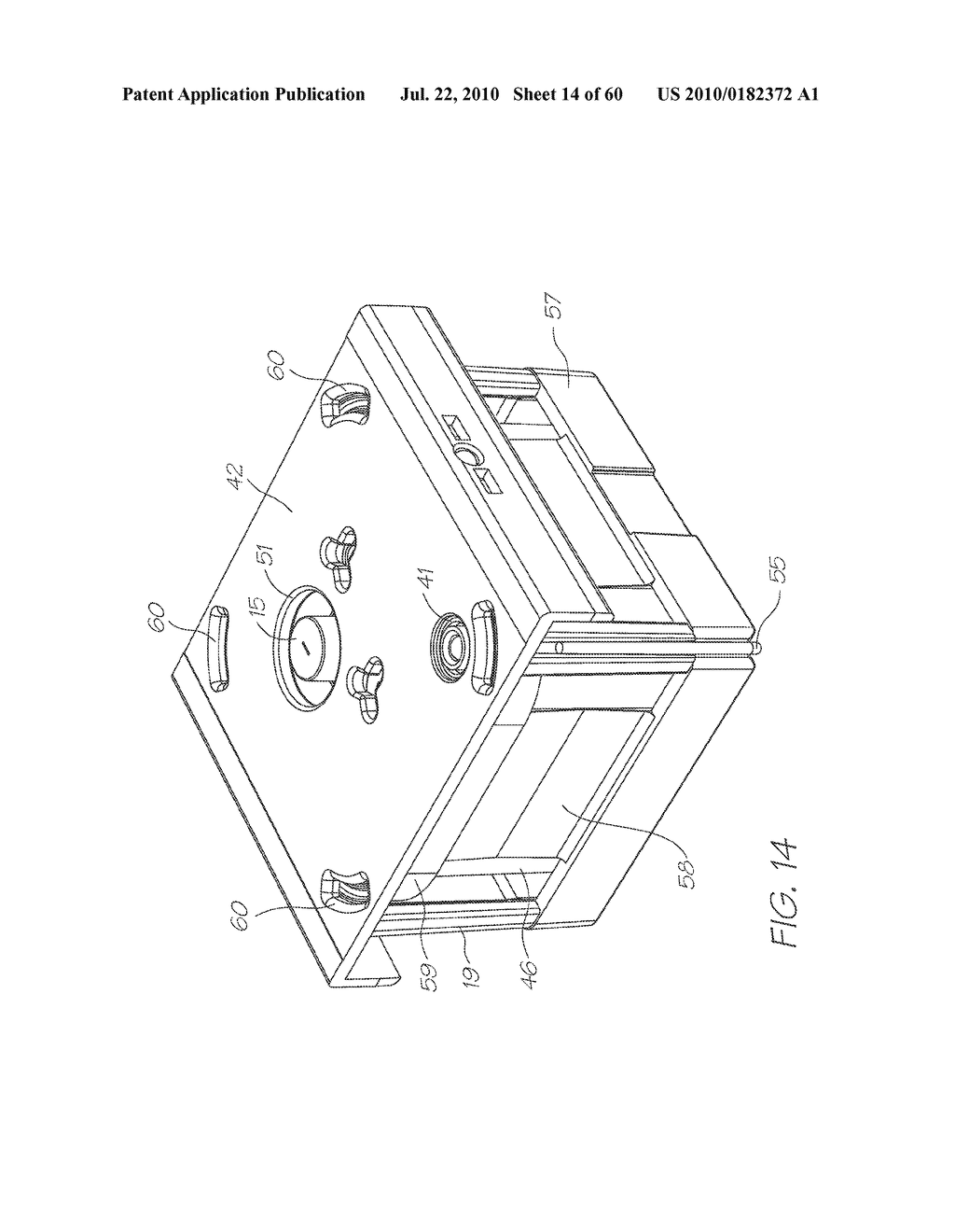 INKJET PRINT ENGINE HAVING PRINTER CARTRIDGE INCORPORATING MAINTENANCE ASSEMBLY AND CRADLE UNIT INCORPORATING MAINTENANCE DRIVE ASSEMBLY - diagram, schematic, and image 15