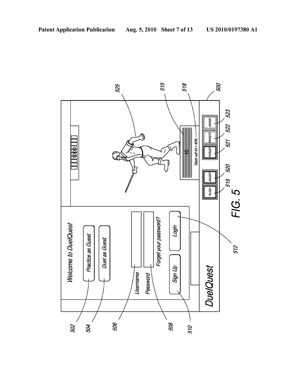 System and Method of Conducting Simulated Combat - diagram, schematic, and image 08