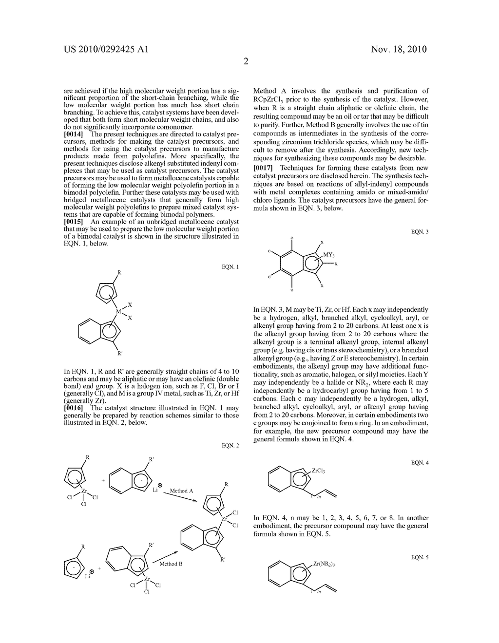 METHOD AND SYSTEM FOR FORMING A PRECURSOR COMPOUND FOR NON-BRIDGED UNSYMMETRIC POLYOLEFIN POLYMERIZATION CATALYST - diagram, schematic, and image 08