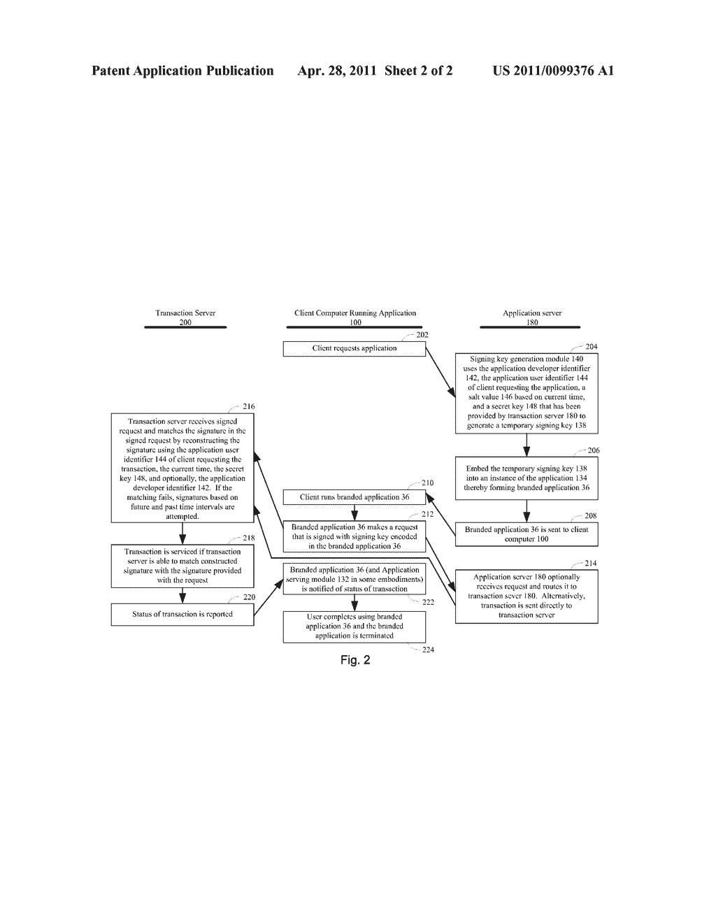 SYSTEMS AND METHODS FOR AUTHENTICATING AN ELECTRONIC TRANSACTION - diagram, schematic, and image 03