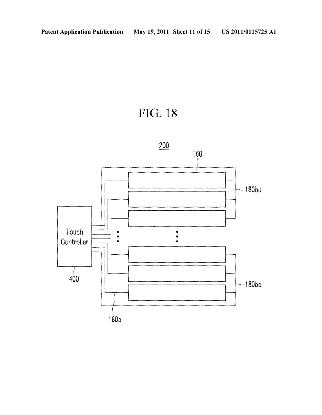 Touch Panel and Display Device Including the Same and Touch Position Detection Method of Touch Panel - diagram, schematic, and image 12