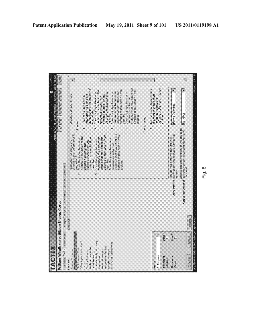 METHOD OF EARLY CASE ASSESSMENT IN LAW SUITS - diagram, schematic, and image 10