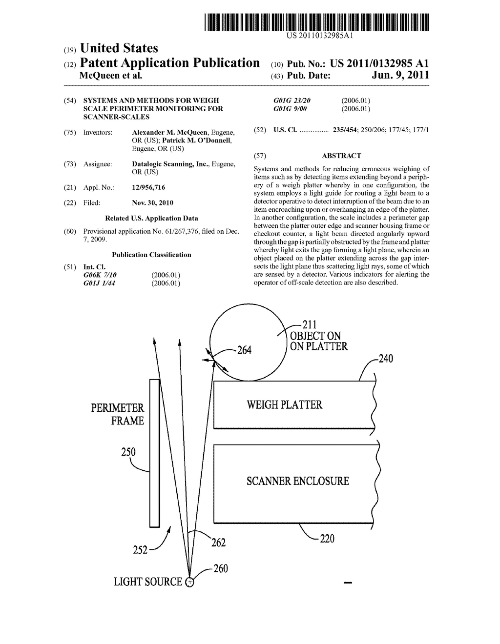 SYSTEMS AND METHODS FOR WEIGH SCALE PERIMETER MONITORING FOR     SCANNER-SCALES - diagram, schematic, and image 01