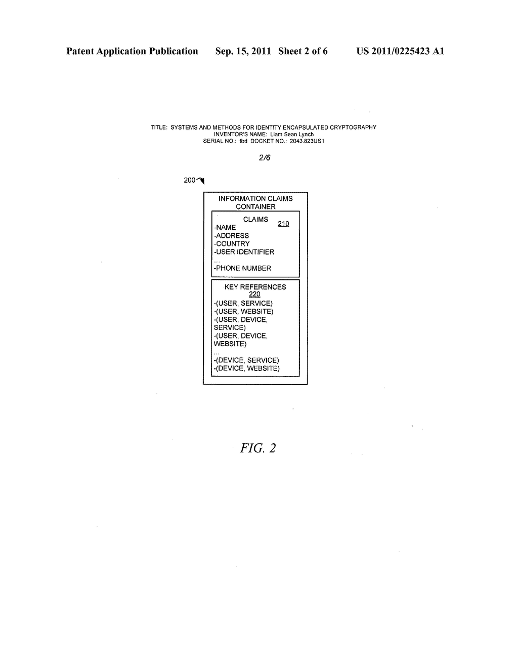 SYSTEMS AND METHODS FOR IDENTITY ENCAPSULATED CRYPTOGRAHY - diagram, schematic, and image 03