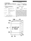 EQUIPMENT AND METHOD FOR PACKAGING MULTIPLE PACKETS OF CIGARETTES diagram and image