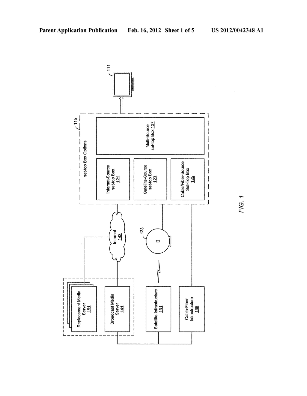 Utilizing A Replacement Pathway For Lost Packet Delivery During Media     Reception In A Set-Top Box (STB) - diagram, schematic, and image 02