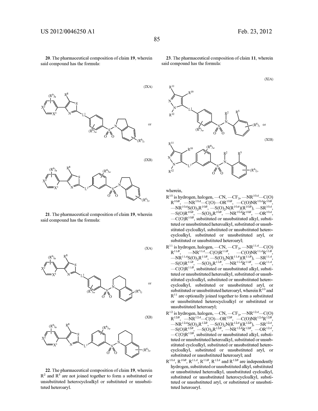 METHODS AND COMPOSITIONS USEFUL IN TREATING CANCER AND REDUCING WNT     MEDIATED EFFECTS IN A CELL - diagram, schematic, and image 86