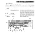 Computer Keyboard With Input Device diagram and image
