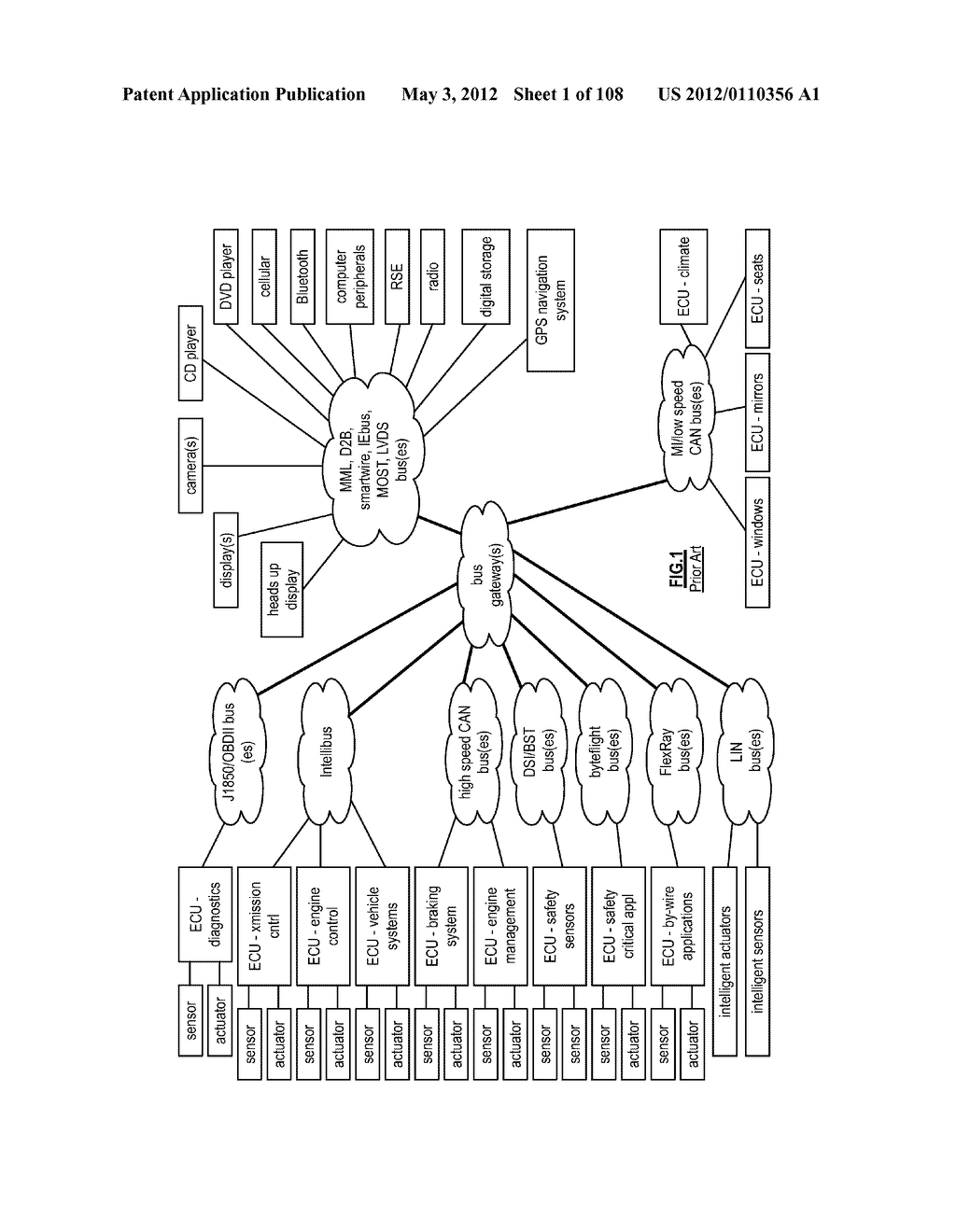 PROVIDING POWER OVER ETHERNET WITHIN A VEHICULAR COMMUNICATION NETWORK - diagram, schematic, and image 02