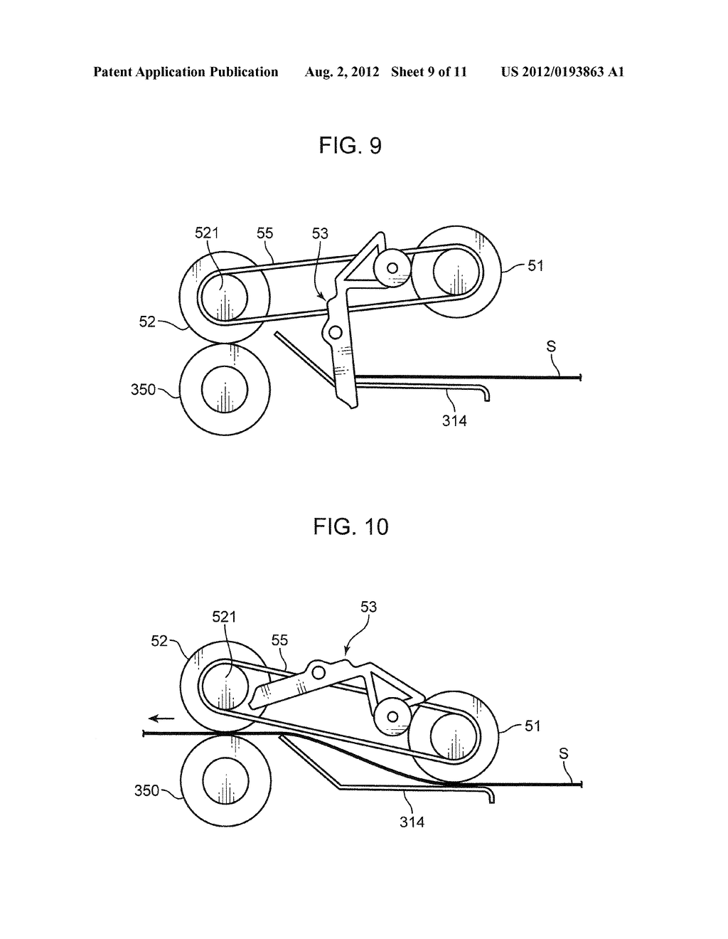 SHEET FEEDER WITH PICKUP ROLLER AND IMAGE FORMING APPARATUS - diagram, schematic, and image 10