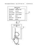 TOUCH GESTURES FOR REMOTE CONTROL OPERATIONS diagram and image