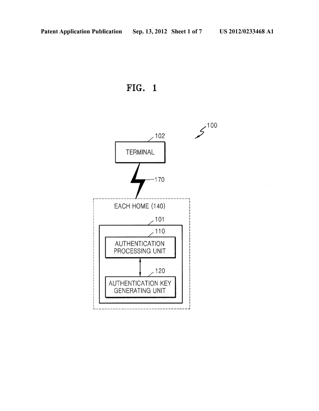 AUTHENTICATING METHOD OF COMMUNICATING CONNECTION, GATEWAY APPARATUS USING     AUTHENTICATING METHOD, AND COMMUNICATION SYSTEM USING AUTHENTICATING     METHOD - diagram, schematic, and image 02