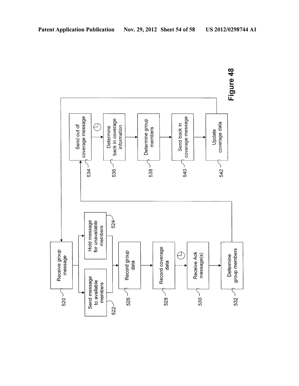 SYSTEM AND METHOD FOR MANAGING ITEMS IN A LIST SHARED BY A GROUP OF MOBILE     DEVICES - diagram, schematic, and image 55