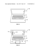 ELECTRONIC DEVICE WITH ILLUMINATING TOUCHPAD diagram and image