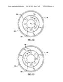 ROTATIONAL COUPLING DEVICE WITH INTEGRATED ROTOR AND BRAKE DISC diagram and image