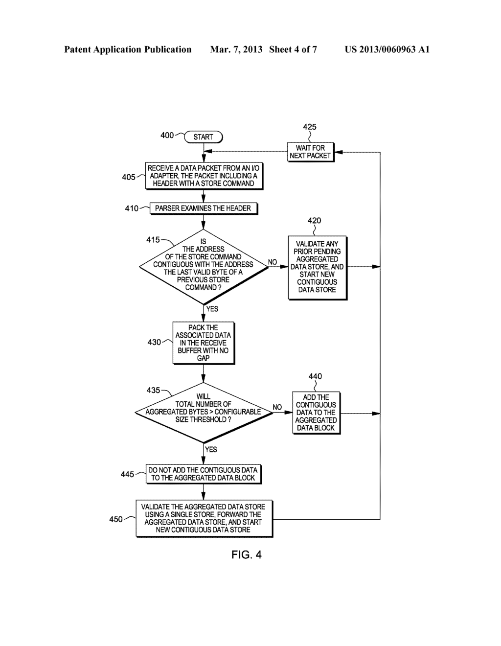 FACILITATING ROUTING BY SELECTIVELY AGGREGATING CONTIGUOUS DATA UNITS - diagram, schematic, and image 05