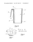 LIQUID POUCH WITH DISPENSING FITMENT AND SUPPORT PITCHER diagram and image