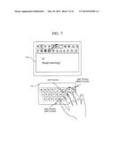 TOUCH-BASED INPUT CONTROL METHOD diagram and image