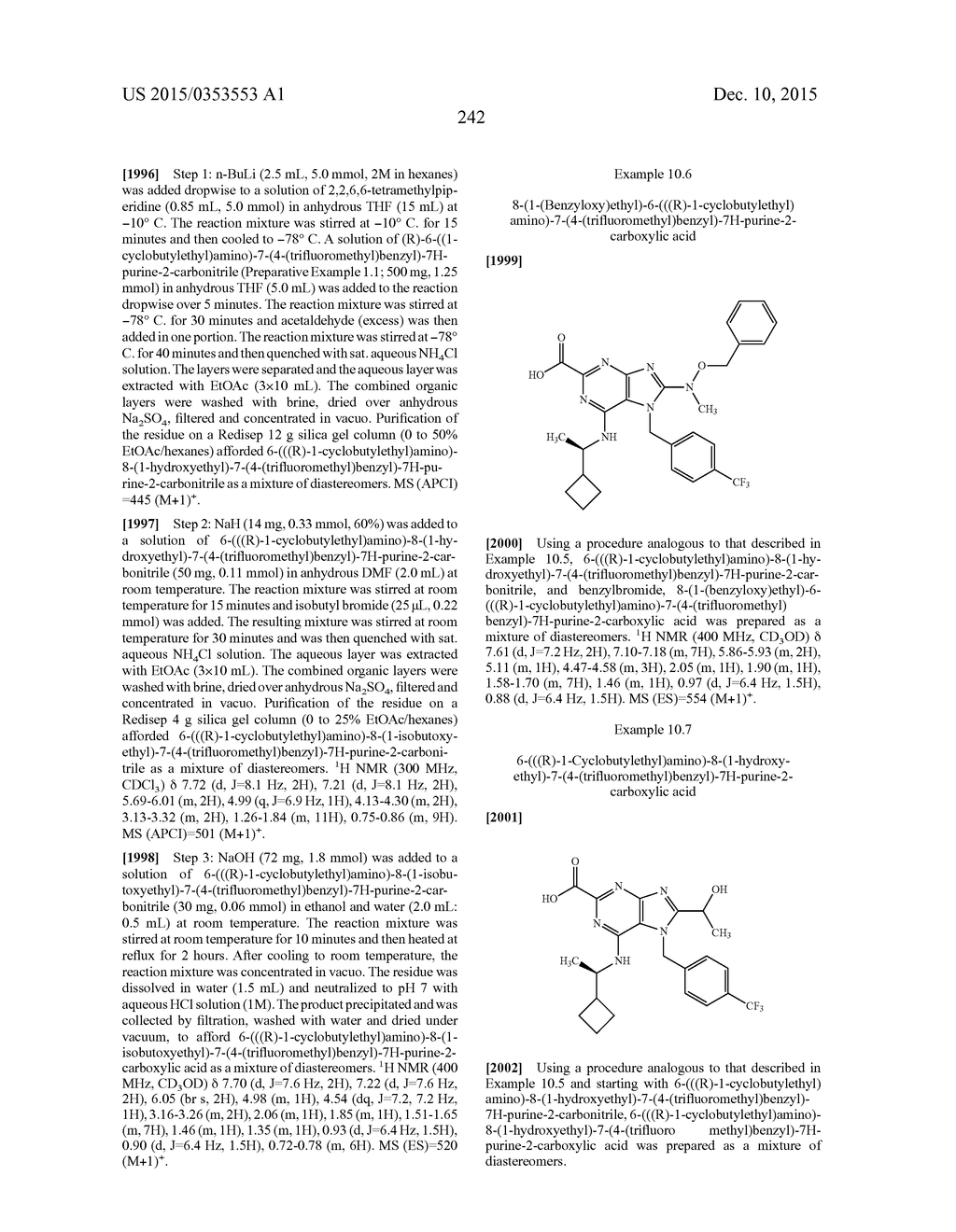 2,6,7,8 SUBSTITUTED PURINES AS HDM2 INHIBITORS - diagram, schematic, and image 242
